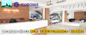Decontare directa RCA si CASCO Carpatica si Euroins!